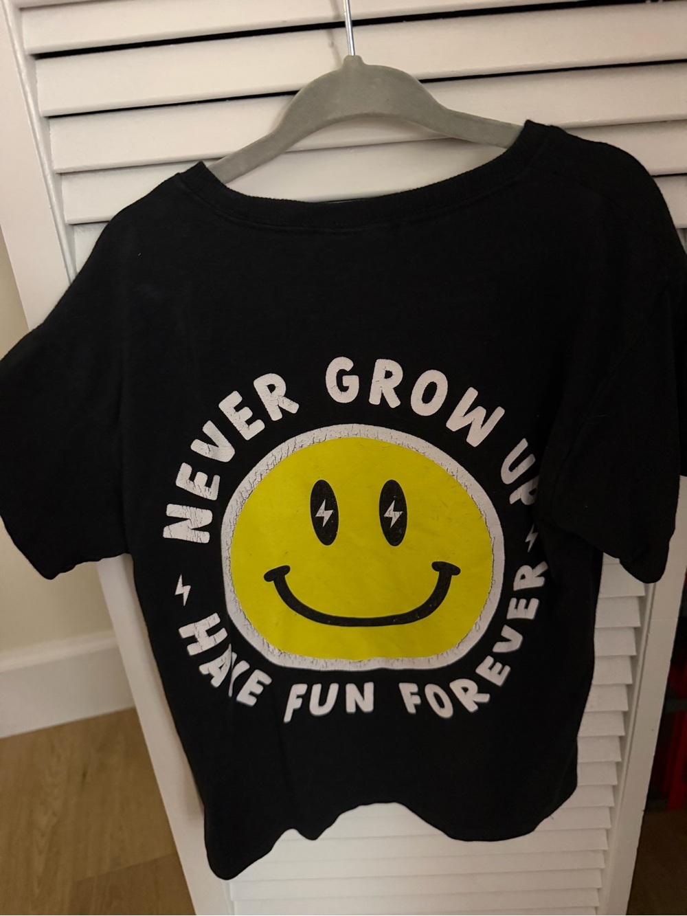 Little Trouble smiley tee- 3T